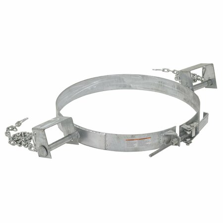 VESTIL Galvanized Tilting Drum Ring, 55 gal. TDR-55-G